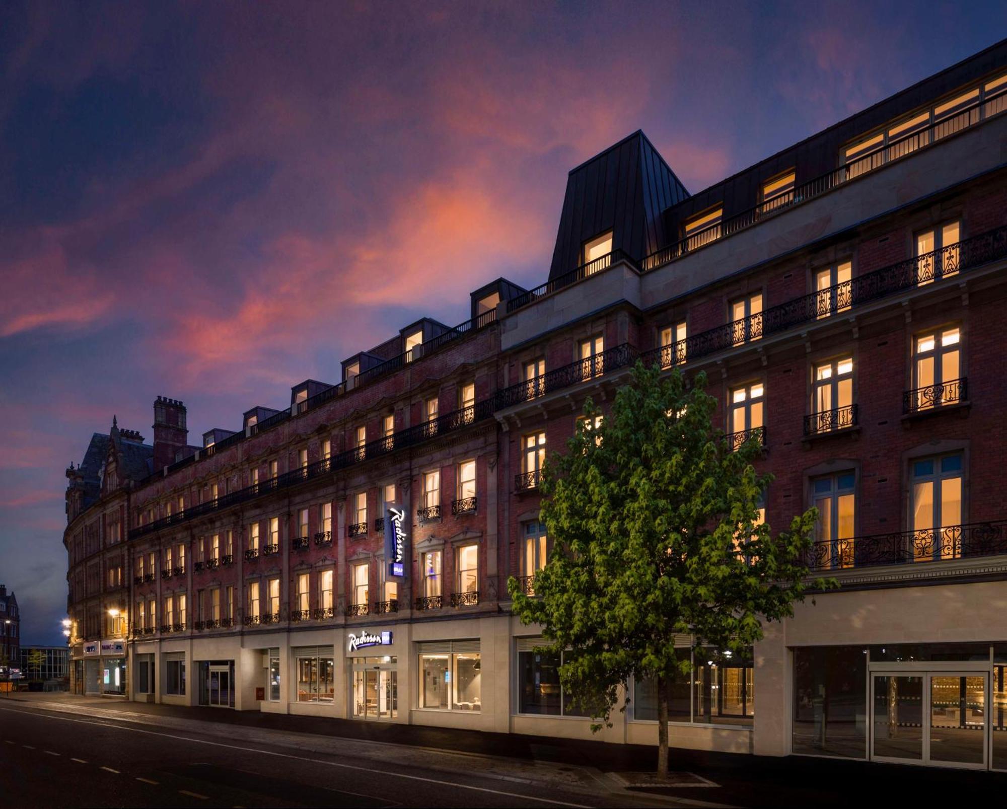 Radisson Blu Hotel, Sheffield Exterior foto